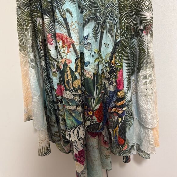 Milla by Camilla Girls Tiered Gully of Jupiter Cotton Dress. Size 10. - Picture 5 of 9